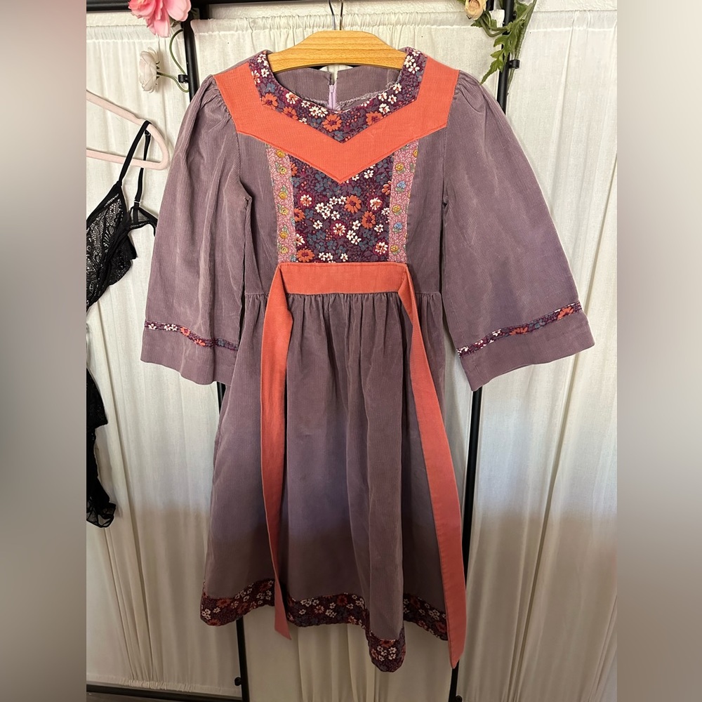 Handmade thick corduroy dress. Size med. no tags
